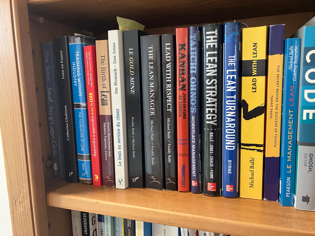 A Lean bookshelf